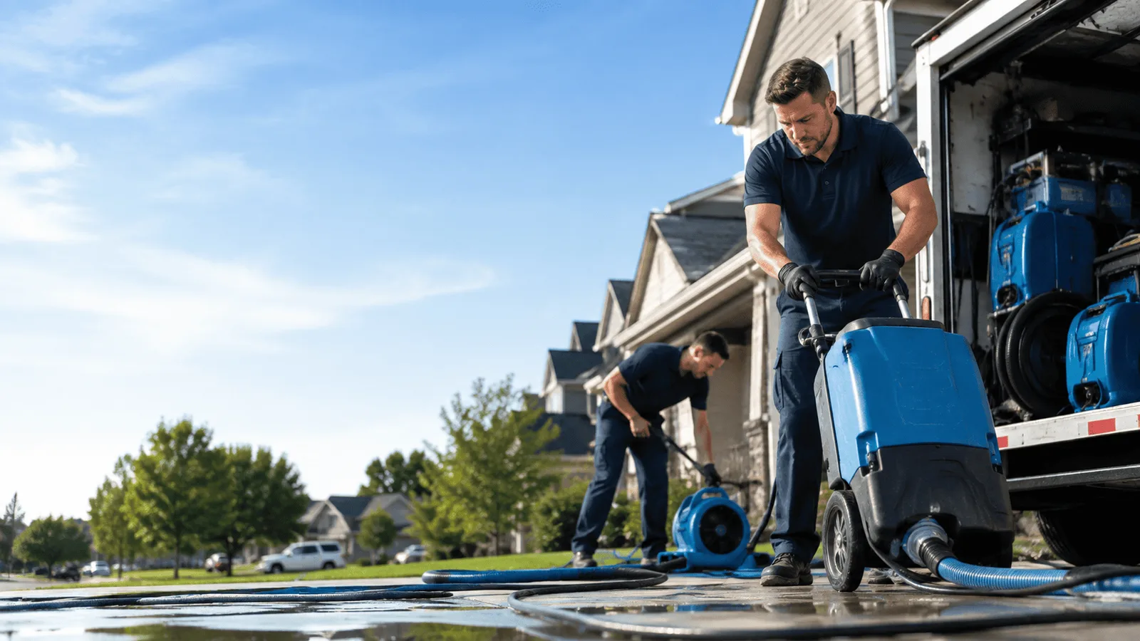 Dehumidification being performed in Fort Jennings, OH